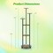 RGB Lighted Plant Stand 6-Tier Vertical Shelf with APP Remote Control